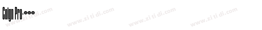 Coign Pro字体转换